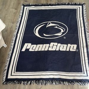 Penn State University throw blanket